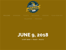 Tablet Screenshot of mpbeerfest.com